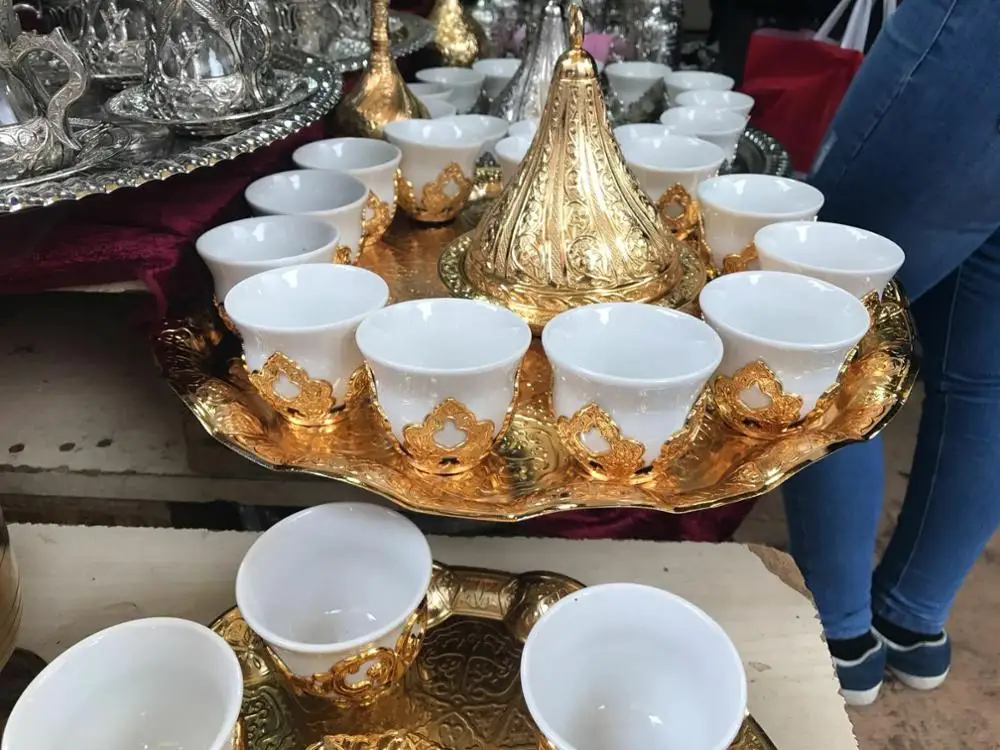 Турецкий Zam mыrra Evil Eye ромашка кофе Eid al adha подарок|Чашки и соусницы| |