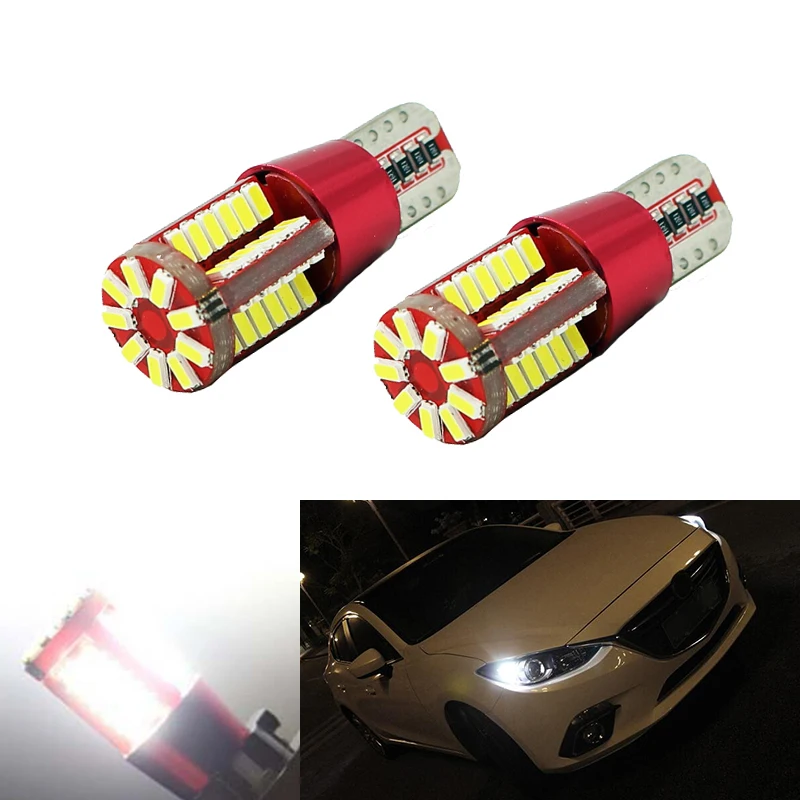 Светодиодный клиновидный светильник 2X T10 W5W габаритные огни для Lada Granta Vaz Kalina Priora