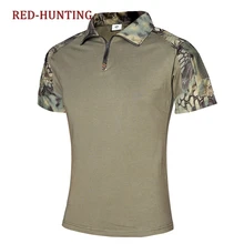 Utdoor Camo футболки мужские хлопковые с коротким рукавом тактические рубашки в охотничьем стиле летние дышащие лягушки мягкие походные футболки