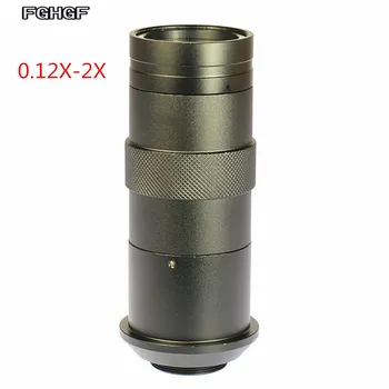 

FGHGF Large field of view zoom lens 0.12X-2X Capture a wide range of vision Machine vision zoom lens Microscope single lens head