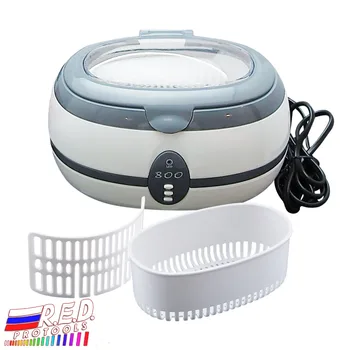 

Sonic Wave Digital Ultrasonic 600ml Cleaner Cleaning Machine for Jewellery Dental Watch 220V 40KHz Frequency