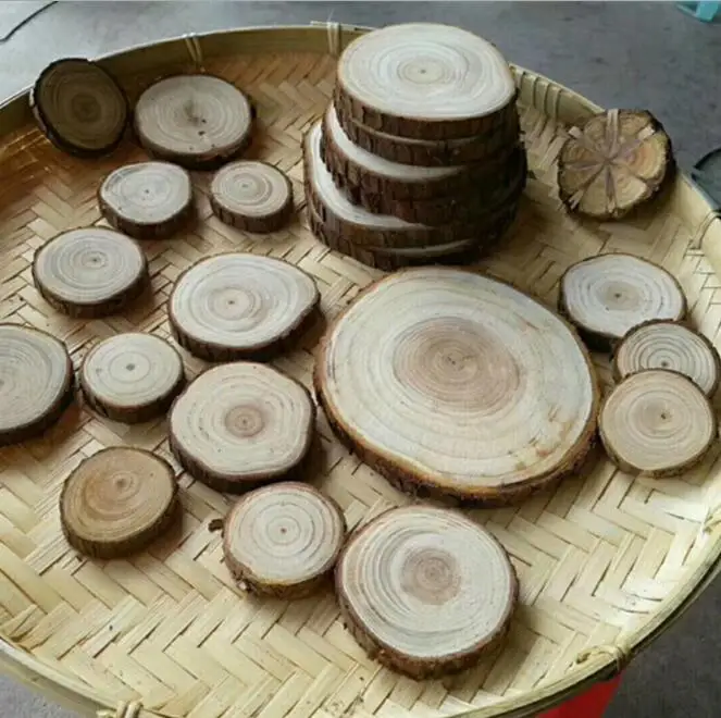 10 шт ~ 50 Пастораль Natrual сосновые чипы DIY Аксессуары Реквизит детский сад