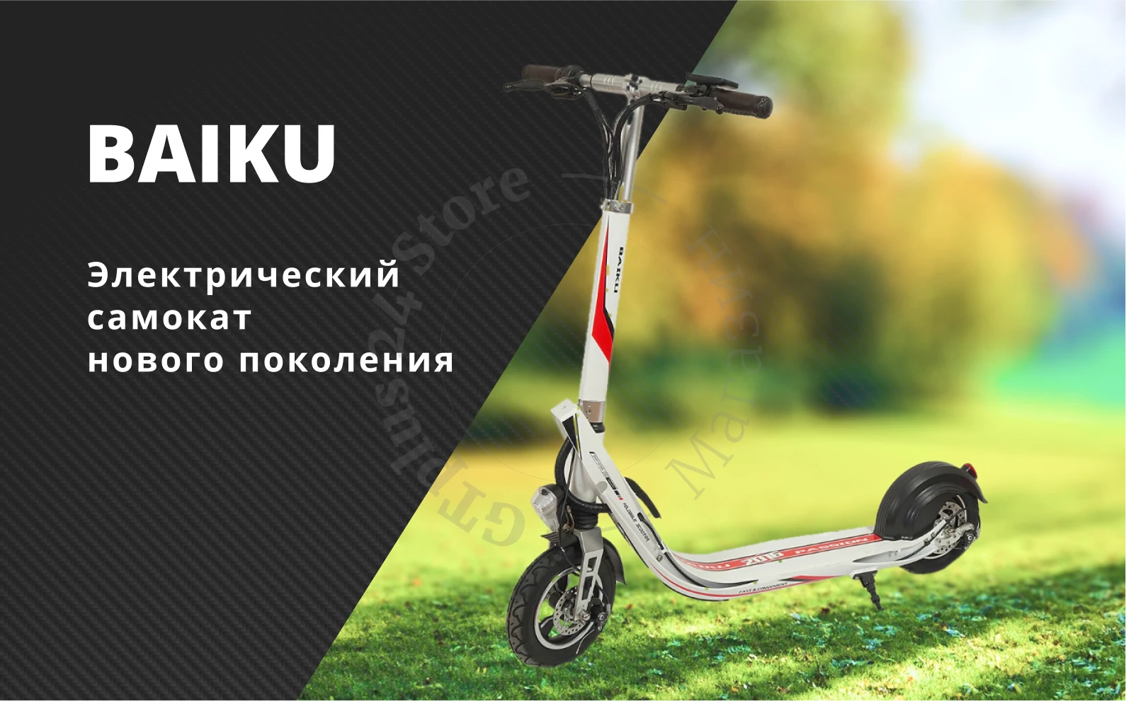 Baiku Passion Электросамокат, электрический самокат, электрический скутер Baiku Passion