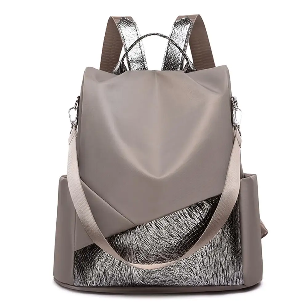 

Women Fashion Casual Girls Multifunction Anti-theft Travel Backpacks For Women School Oxford Large Shoulder Top-handle Bags