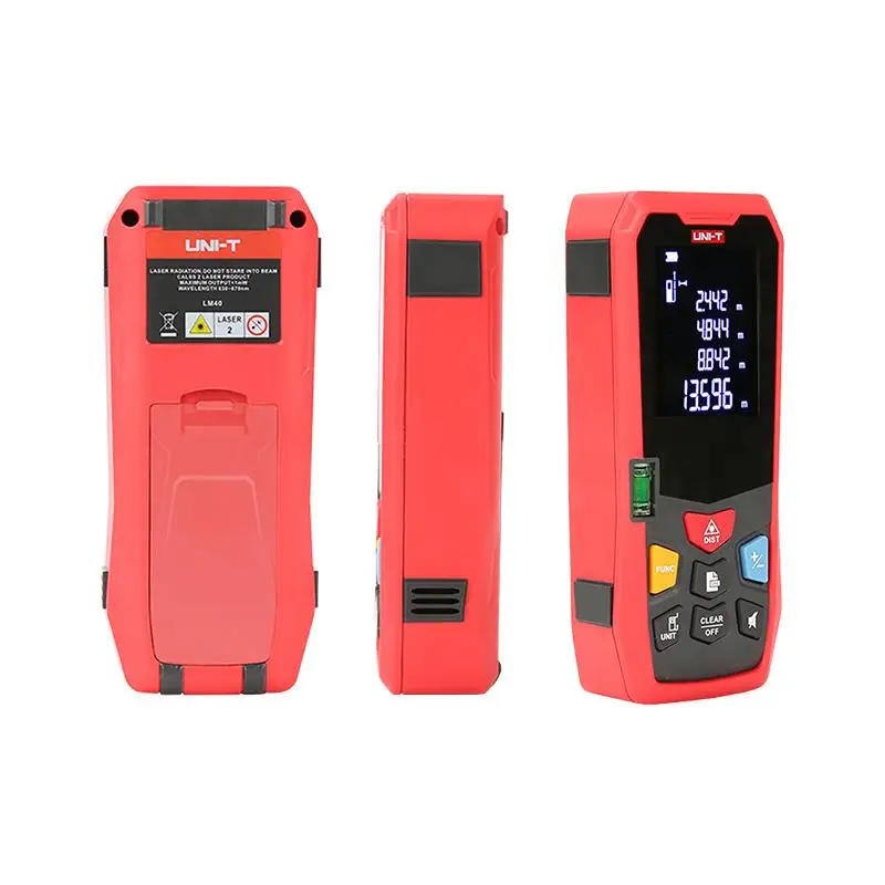 UNI-T Handheld Laser Rangefinder Distance Meter 40M 50M 60M 80M 100M 120Medidor Laser Tape Build Measure Device Electronic Ruler UNI-T Handheld Laser Rangefinder Distance Meter 40M 50M 60M 80M 100M 120Medidor Laser Tape Build Measure Device Electronic Ruler