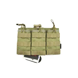 TwinFalcons-TW-M003 táctico 7,62, bolsa MOLLE Triple, Modular, para caza de combate