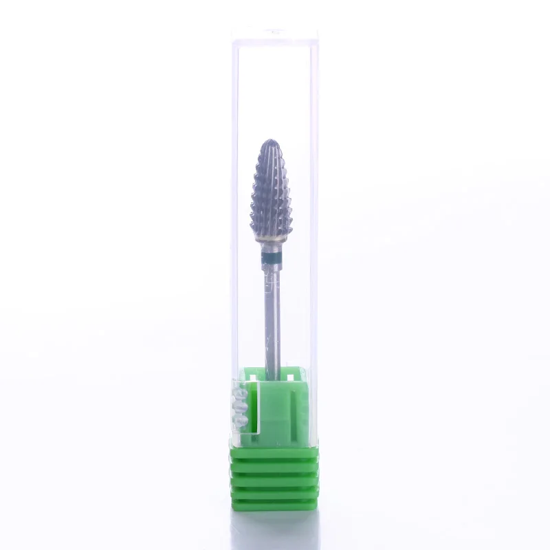 

Electric Bullet Nail Drill Bit 3/32" Steel Green Replacement Manicure Machine Nail Art Griding Tool