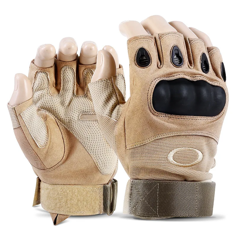 JAYSON Half Finger Sports Gloves Fitness Gym Weight Lifting For