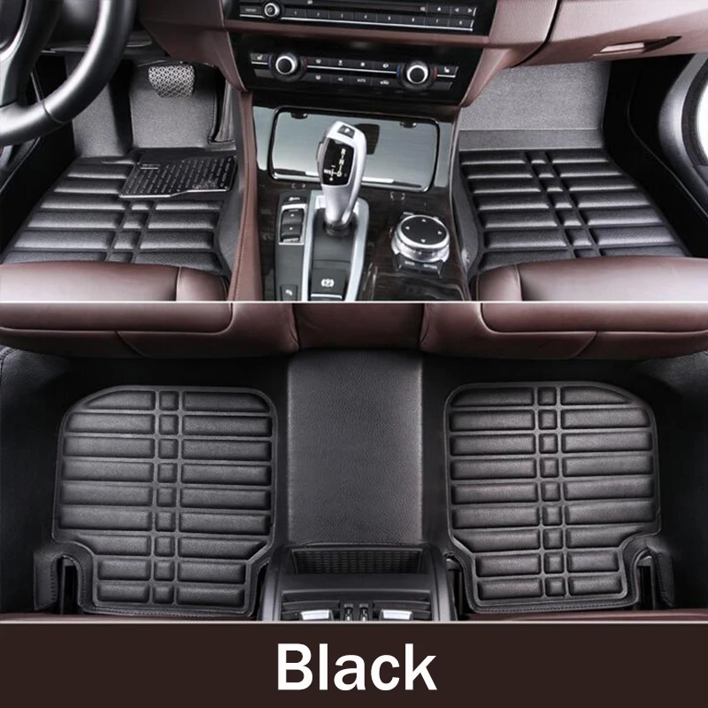 ZHIHUI custom car floor mats for FORD FIESTA FOCUS FUSION MUSTANG