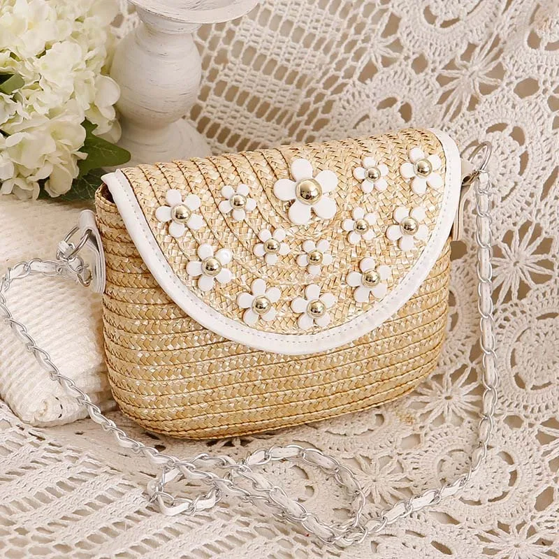 Women Handbag Summer Straw Bags Female Beach Shoulder Bag Lady Flower Fashion Weave Messenger Bag Travel Crossbody Bag SS3119 (1)