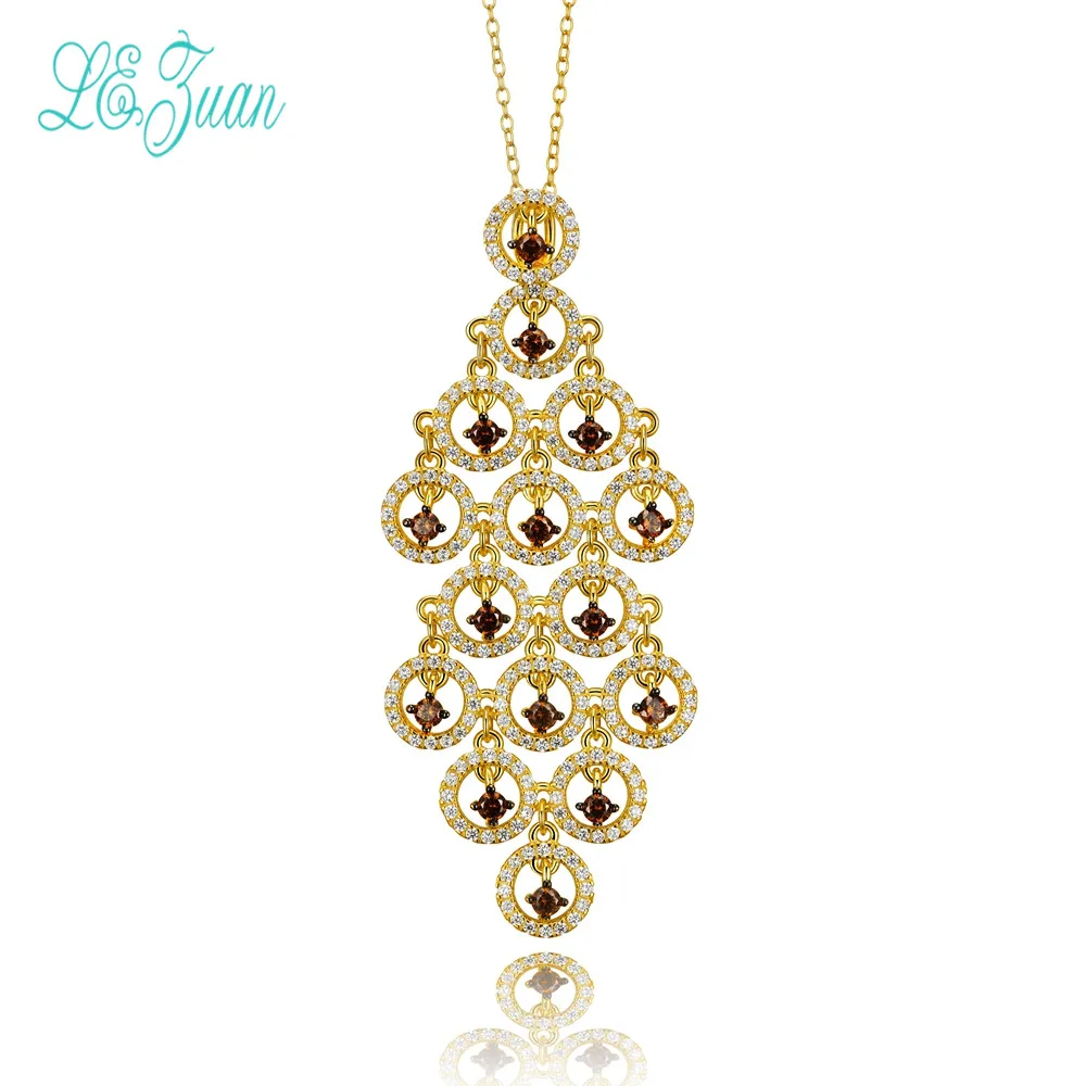 Женская винтажная Подвеска из серебра 925 пробы с красным цирконием|pendant for necklace|fine