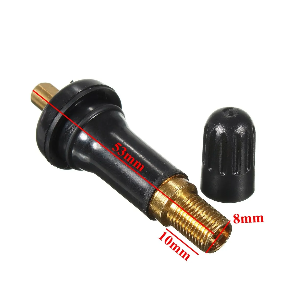 4 шт. клапаны TPMS для шин Ford /Lincoln /Mercury резиновый стержень автомобильного клапана