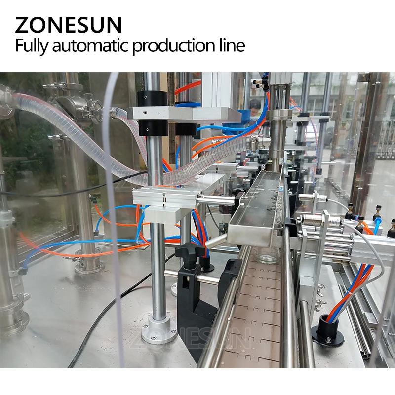 Полностью Автоматическая производственная линия ZONESUN упаковочная машина для