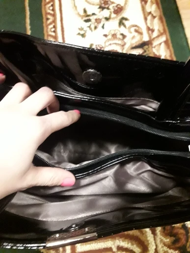 Luxury Brand Crocodile Women Bag Black Red Patent Leather Women Handbags Set Large Capacity Shoulder Bag Female Tote Bags+Wallet photo review