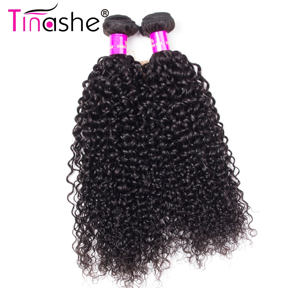 Tinashe Hair Brazilian Hair Weave Bundles Remy Human Bundles 10- 28 Inch Natural Color Curly