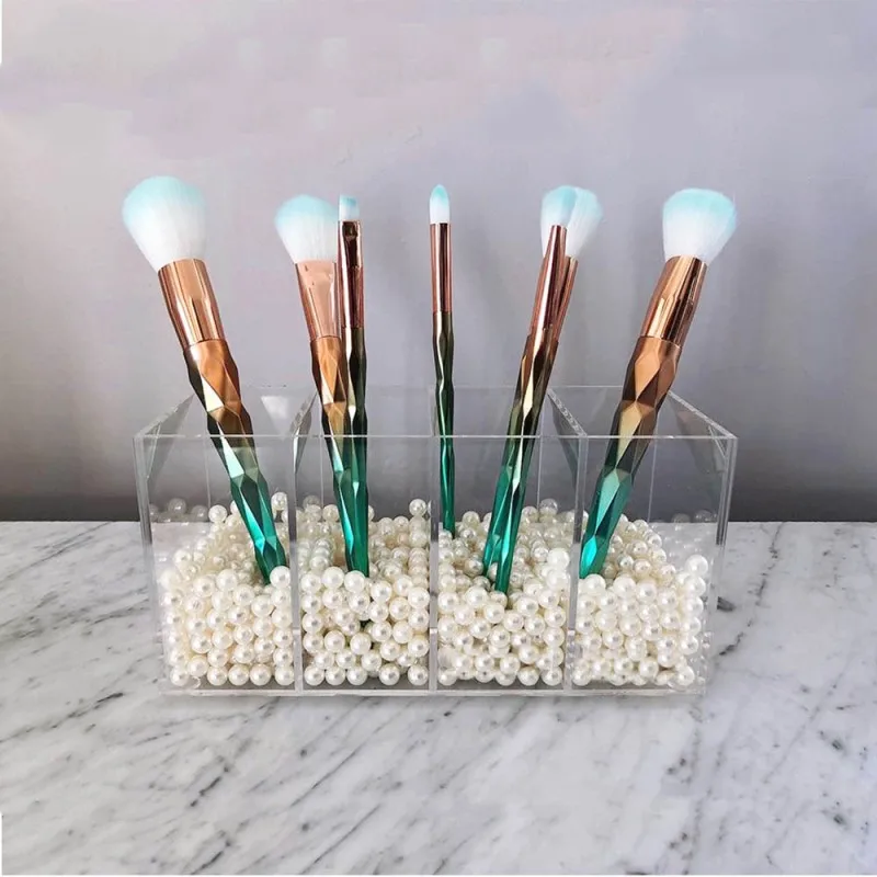 acrylic brush holder-1