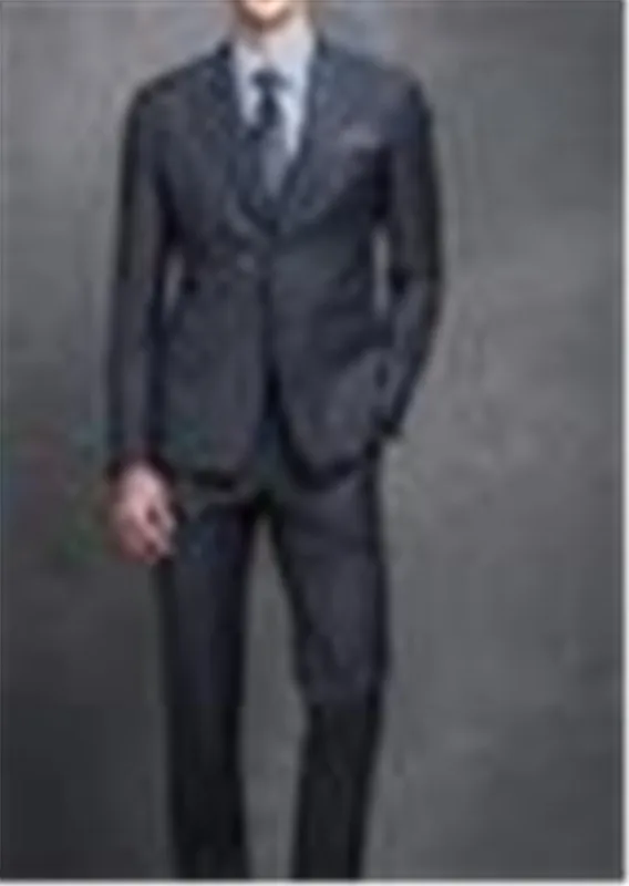 Мятный мужской костюм с отворотом, модный однотонный костюм ...