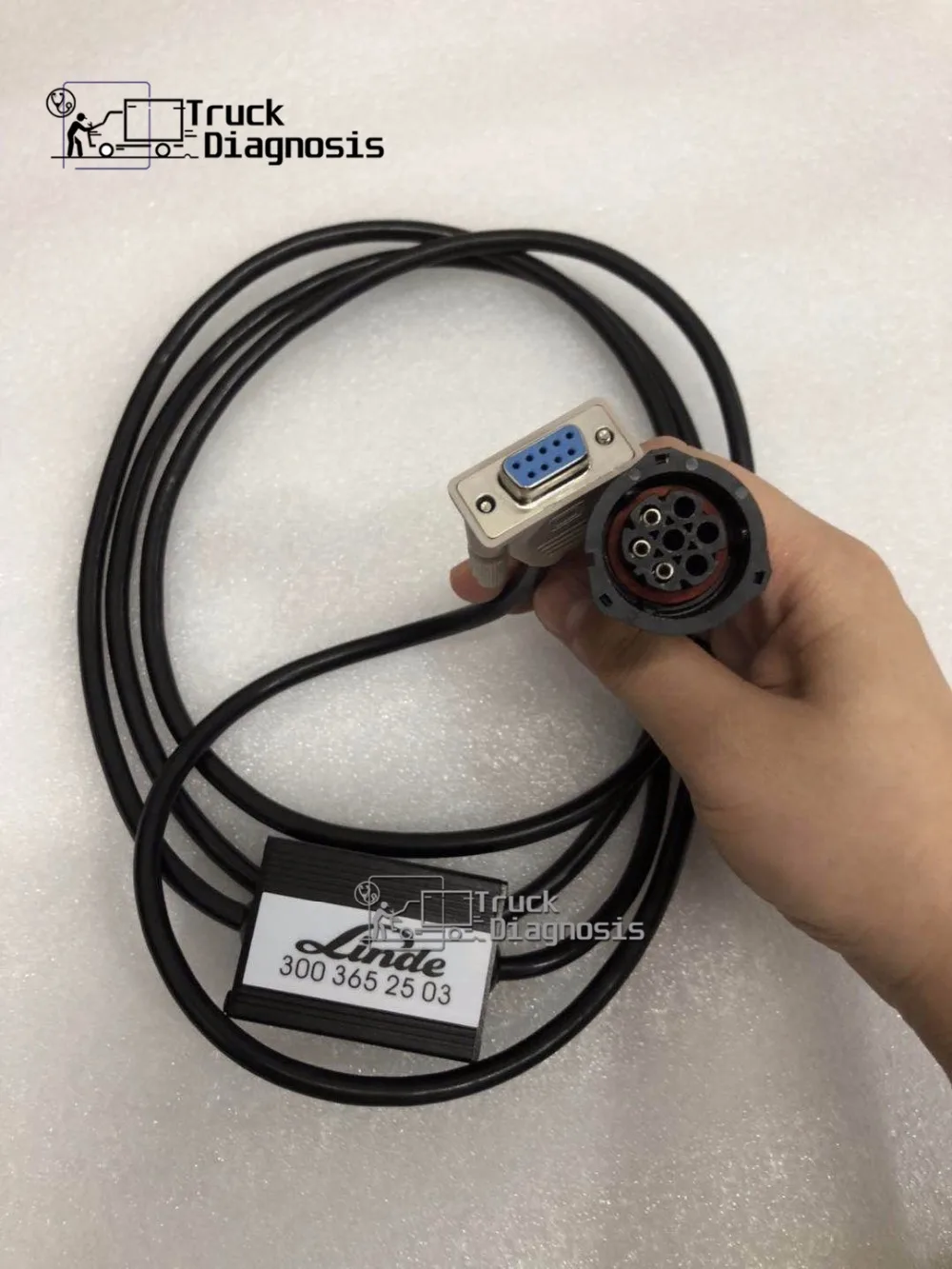 US $149.00 Forklift Truck Diagnostic cable Linde Engine 3003652503 Adapter linde Forklift Truck Diagnosis Interface Tool