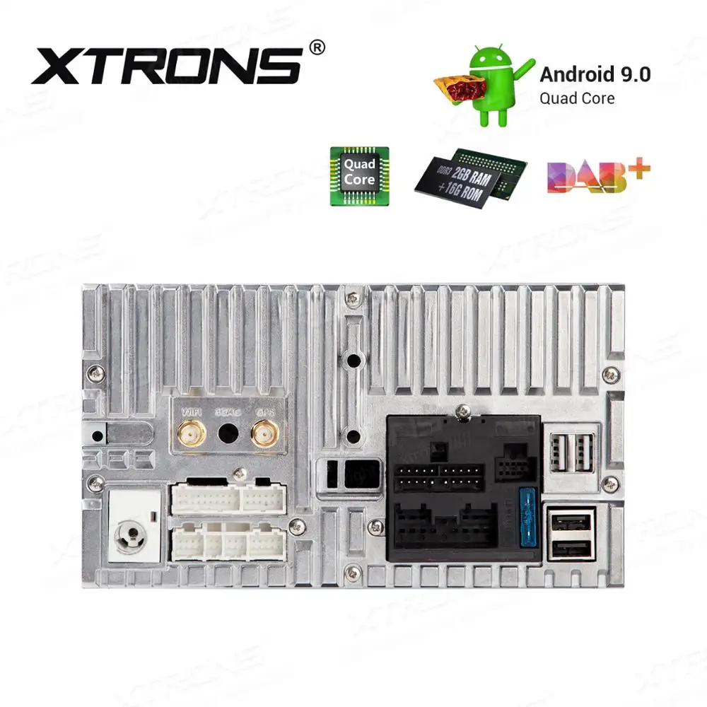 XTRONS 7 &quotандроид 9 0 стерео проигрыватель для Toyota RAV4 Corolla Terios 4runner Prado GPS навигации Plug