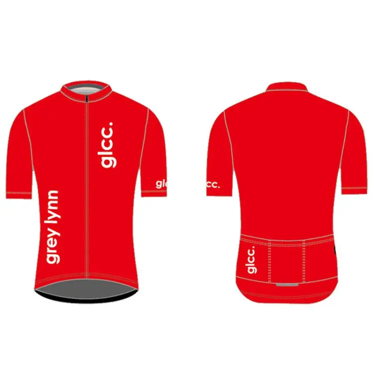 Серый Линн CC индивидуальный костюм для велоспорта индивидуальная одежда для велоспорта Джерси велосипедная одежда glcc Джерси - Цвет: Red White font 1