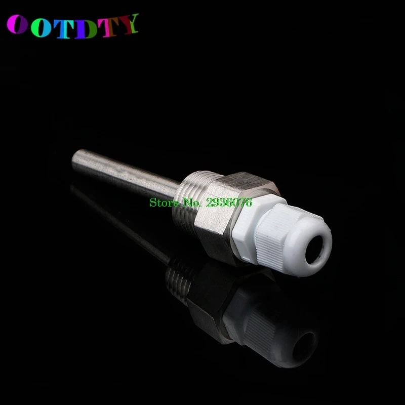 OOTDTY 50 250 мм нержавеющая сталь Thermowell 1/2 дюйма NPT резьба для датчиков