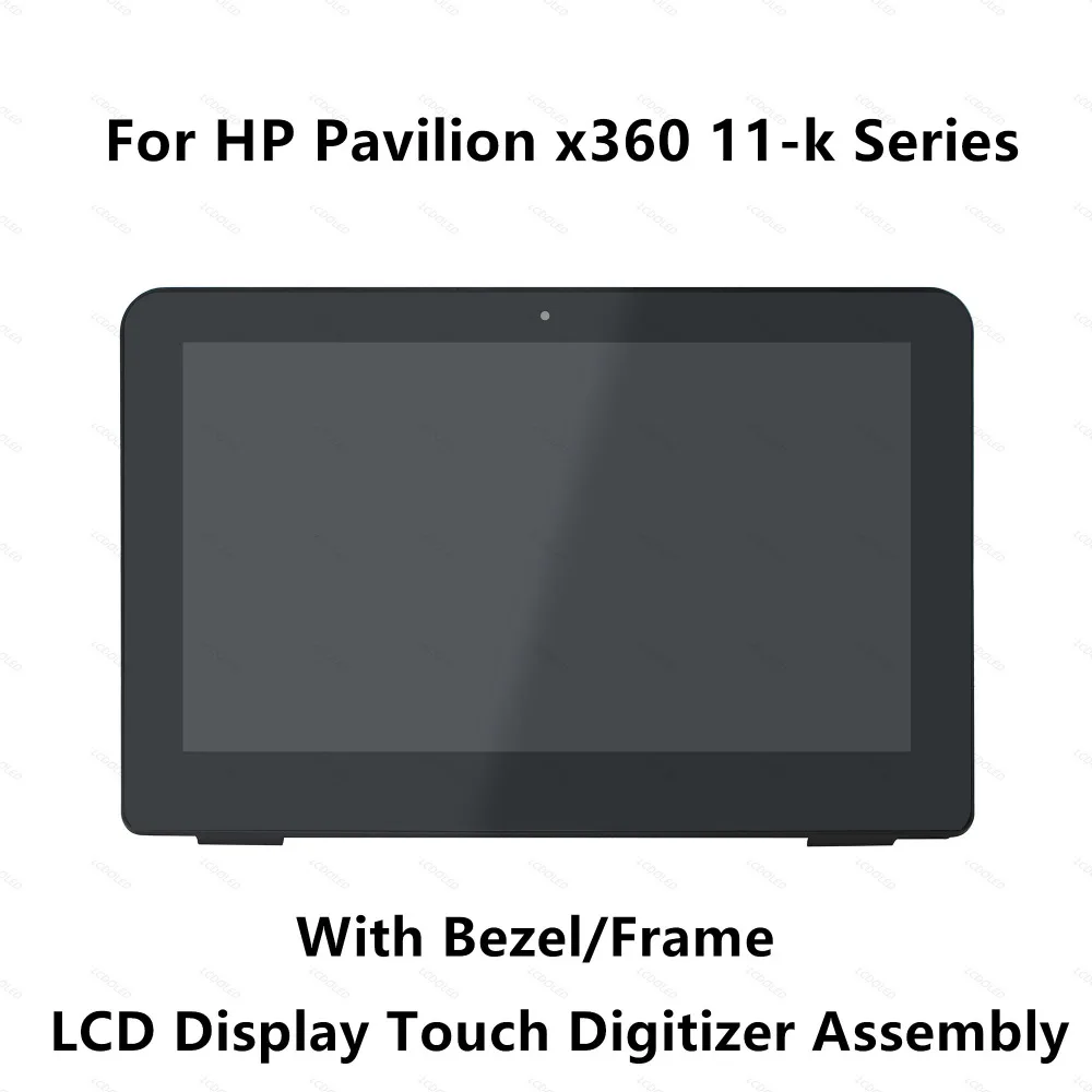 

11.6'' For HP Pavilion 11-k117cl 11-k161nr 11-k162nr 11-k163nr 11-k164nr LCD Display Touch Glass Screen Digitiser Assembly+Bezel