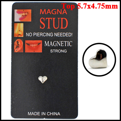 Designs  Fake Cheater Piercing Non Pierced Magnet Ear Lip Labret Nose Ring Stud Jewelry Magnetic Tunnel Plugs Earring