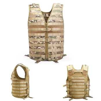 

Outdoor Military Hunting Vest Tactical Camouflage Army Assault Vest Special Force SWAT Combat CS Hiking Vests Chaleco Tactico