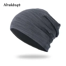 NRAHBSQT, унисекс, Осень-зима, теплые шапки с наушниками, для бега, прогулок, спорта, корейский стиль, вязаная шапка, мужская, для велоспорта, головной убор, SC007