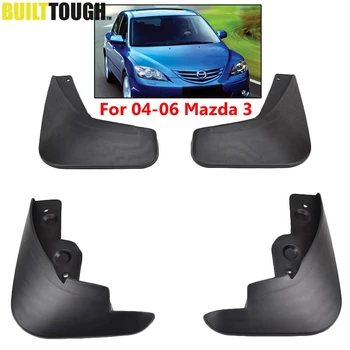 

Front Rear Car Mud Flaps For Mazda 3 i Sedan 2004 2005 2006 Pre-facelift Splash Guards Mud Flap Mudguards Fender