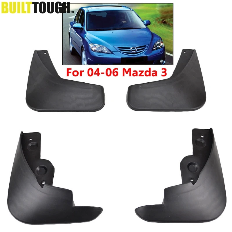 Передние и задние Автомобильные Брызговики для Mazda 3 i Sedan 2004 2005 2006 защита от