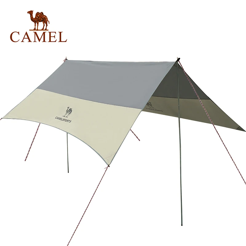 

CAMEL Foldable Sun Shelter Waterproof Anti-UV Outdoor Sunshade Camping Tent Travel Hiking Awning Shelter