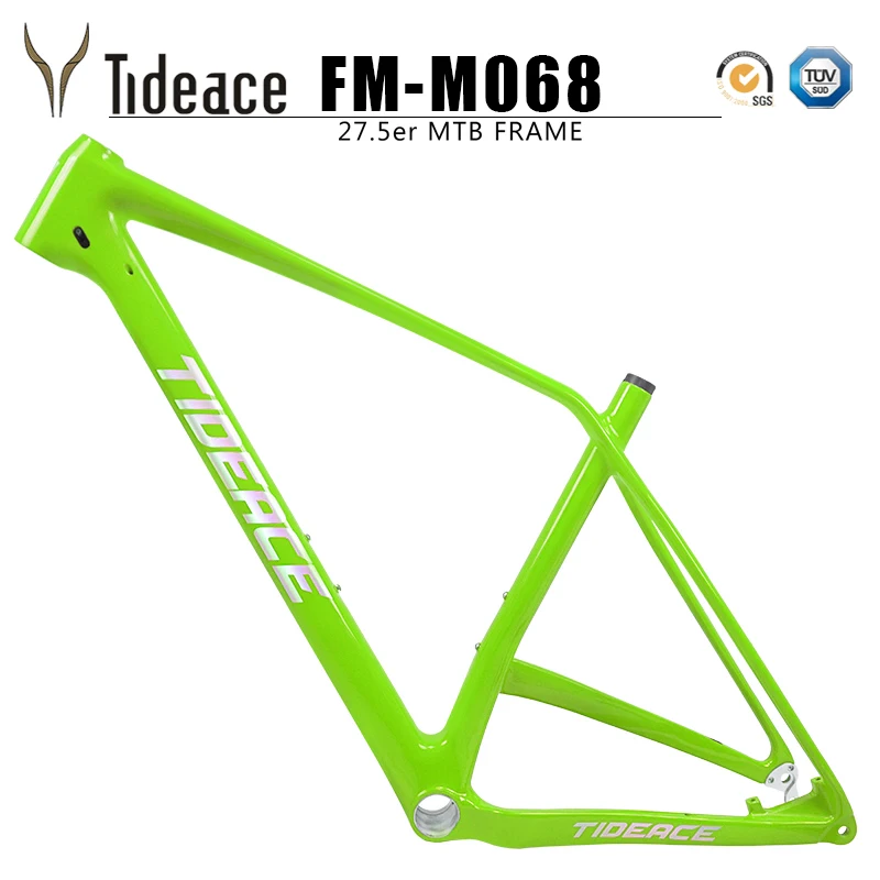 Tideace hardtail 27.5er полностью карбоновая рама для горного велосипеда 27 5 plus из