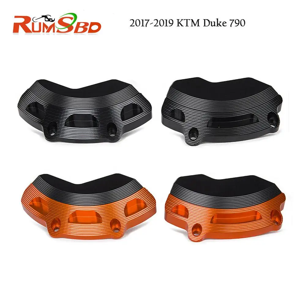 

Left Rigt Engine Case Slider Protector Guard For KTM 790 Duke 2018 2019 Duke790 Motorcycle Accessories Parts Engine Protection