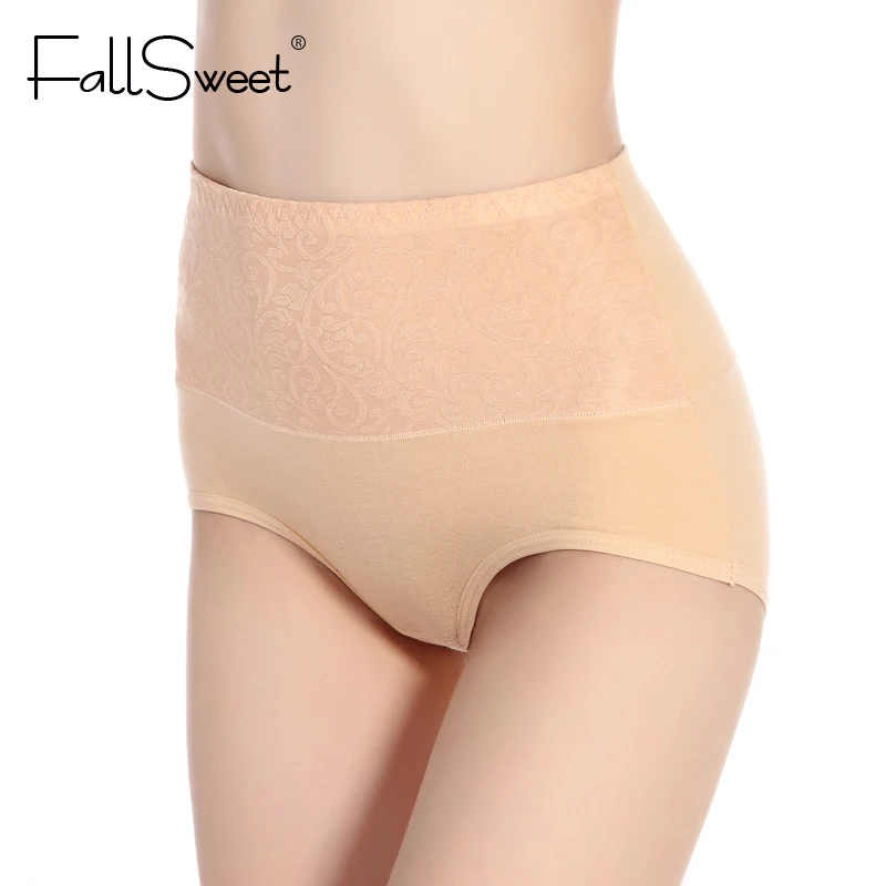 FallSweet 5 pcs/Pack !High Waist Women Panties Tummy Control Briefs Cotton Slimming Underwear Plus Size FallSweet 5 pcs/Pack !High Waist Women Panties Tummy Control Briefs Cotton Slimming Underwear Plus Size