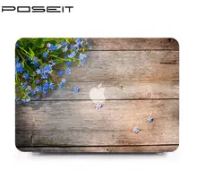 Cover Color Shell Case For Apple Macbook Air 13″ A1369 A1466 For Mac book 11.6 13.3 15.4 Hard Shell Cover -Wood grain color