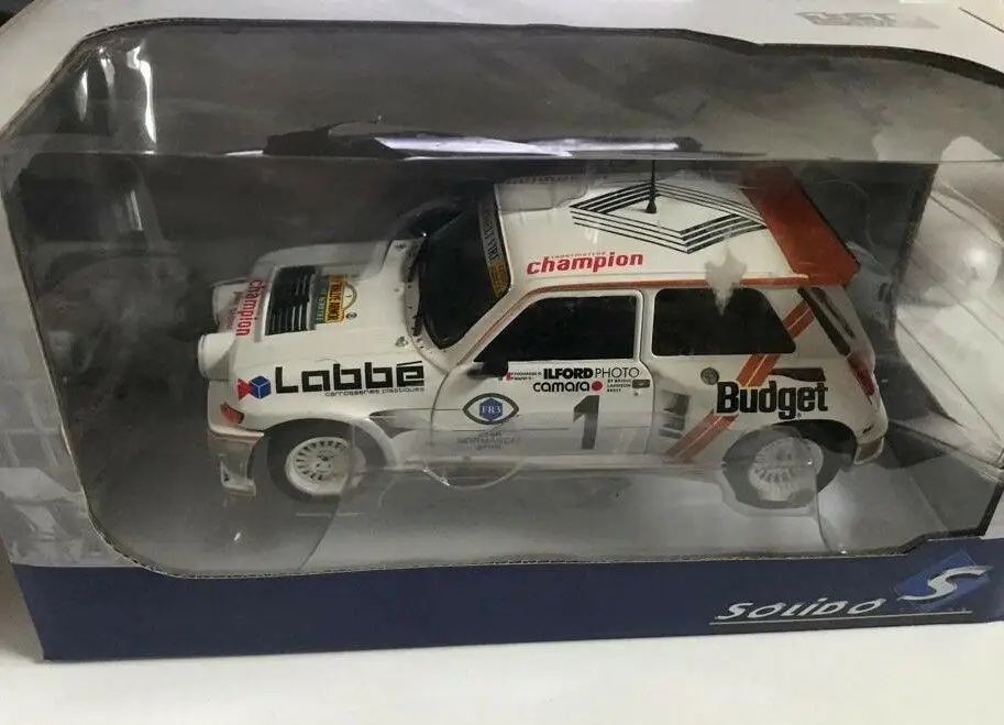 1:18 Solido S1850005# Renault Maxi 5 Turbo#1 1986 Thomasse модель автомобиля