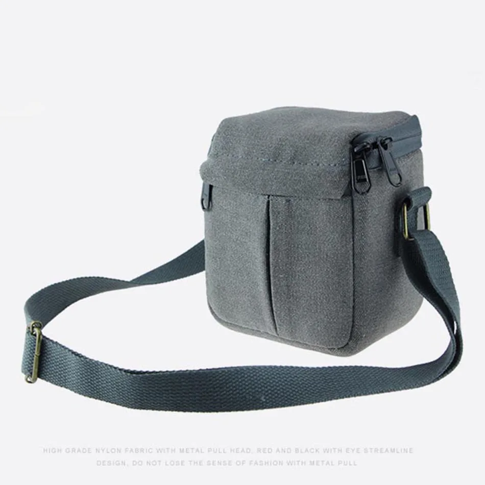 Shockproof Bag Camera Shoulder Strap Canvas Bag for Nikon Coolpix J1 J2