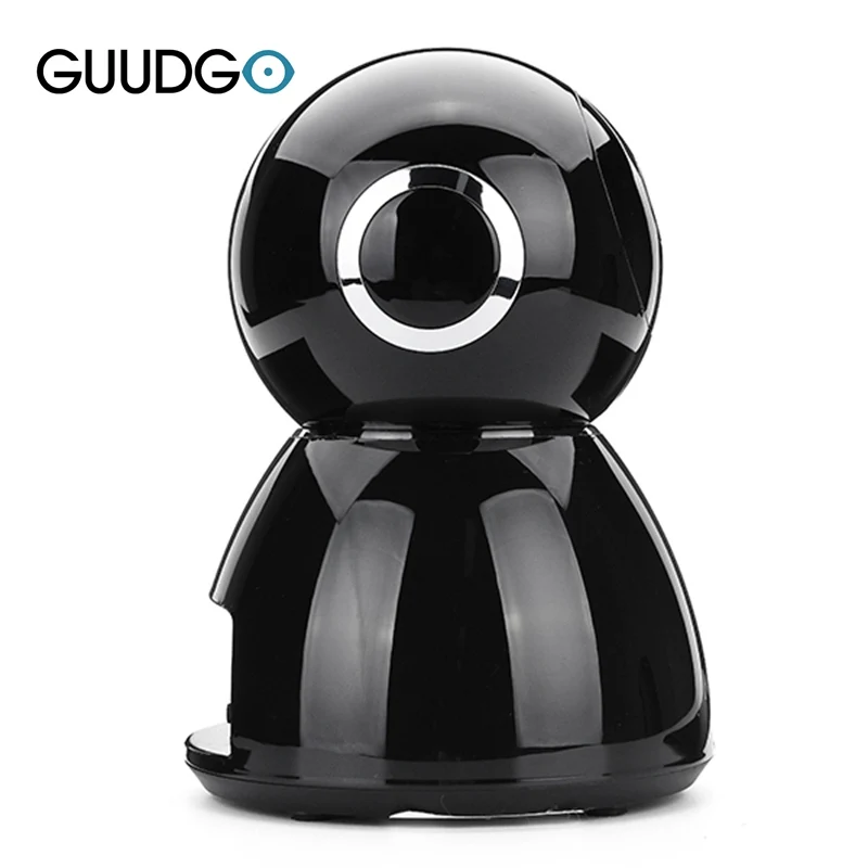 

GUUDGO GD-SC03 Snowman 1080P Cloud WIFI Camcorder Camera Black Pan&Tilt IR-Cut Night Vision Two-way Audio Black