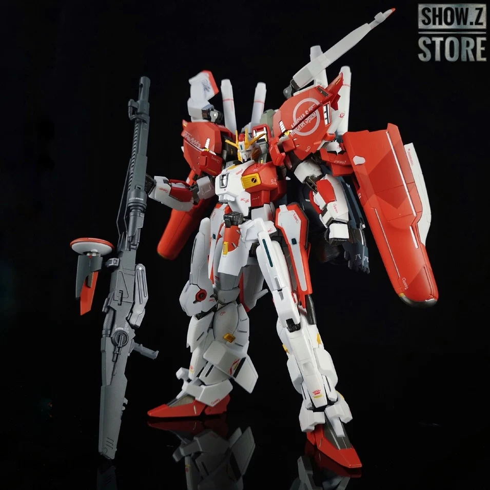 

[Show.Z Store] Storm Model 1/144 Gundam Sentinel MSA-0011(Ext) MSA0011 Ex-S ExS MG Gundam Deep Striker Red Version Action Figure