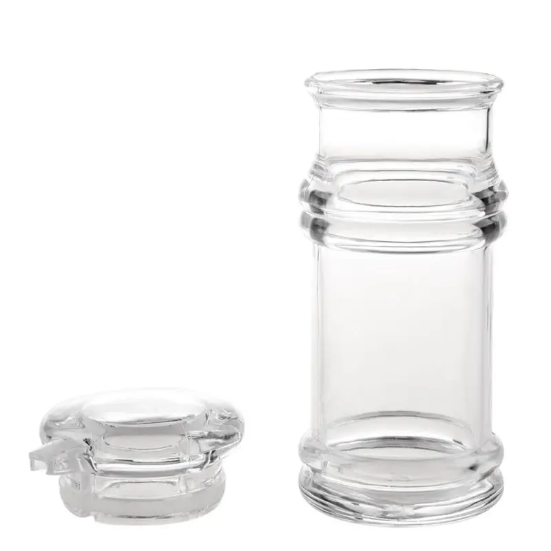 

S/M/L Transparent Olive Oil Jar Vinegar Bottle Pot Kitchen Sauce Dispenser Made of acrylic material durable and easy to clean