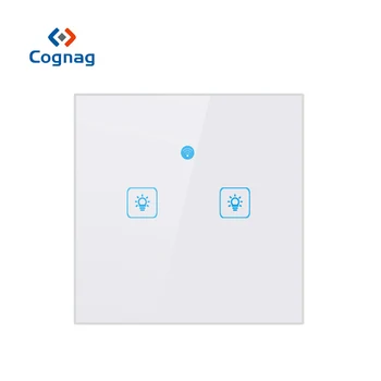 

Cognag Wifi Switch Smart Switch Remote Control Wireless Light Touch Wall Switches Smart Home Works With Google Home Alexa IFTTT