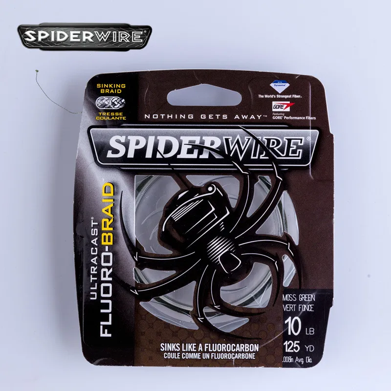Spiderwire FLUORO BRAID Professional Fishing Line 114m PE 8 Models