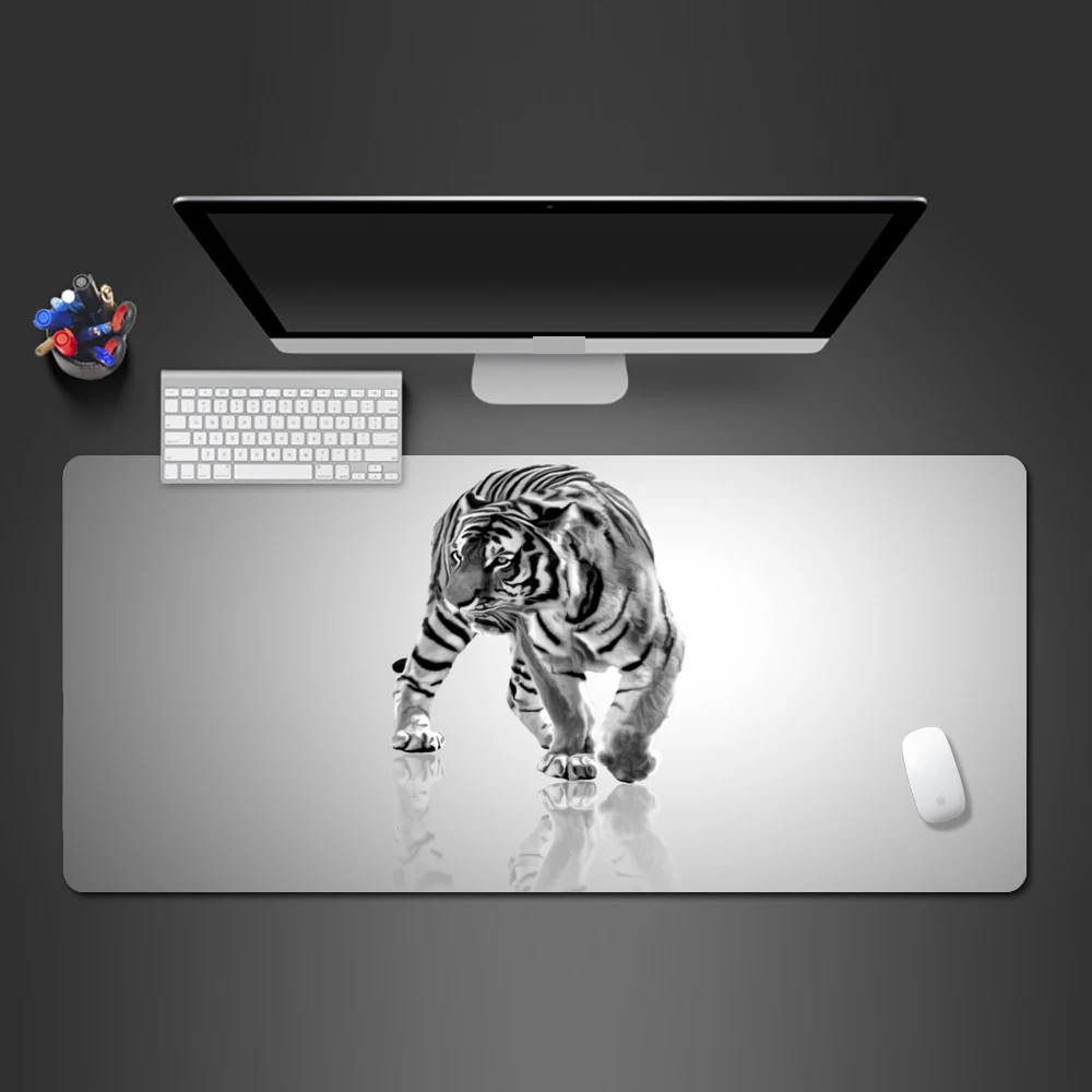 Domineering Tiger Advanced Mouse Pad Professional Computer Game Players Big Play Home Keyboard Desk Mat Best Gifts | Компьютеры и офис