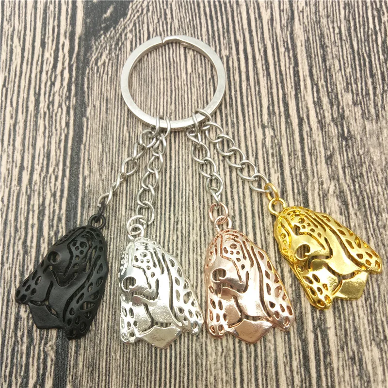 

Basset Hound Key Chains Fashion Pet Dog Jewellery Basset Hound Car Keychain Bag Keyring For Women Men