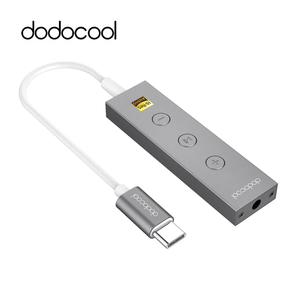  Dodocool Hi-Res Audio мобильный ЦАП для улучшения качества звука