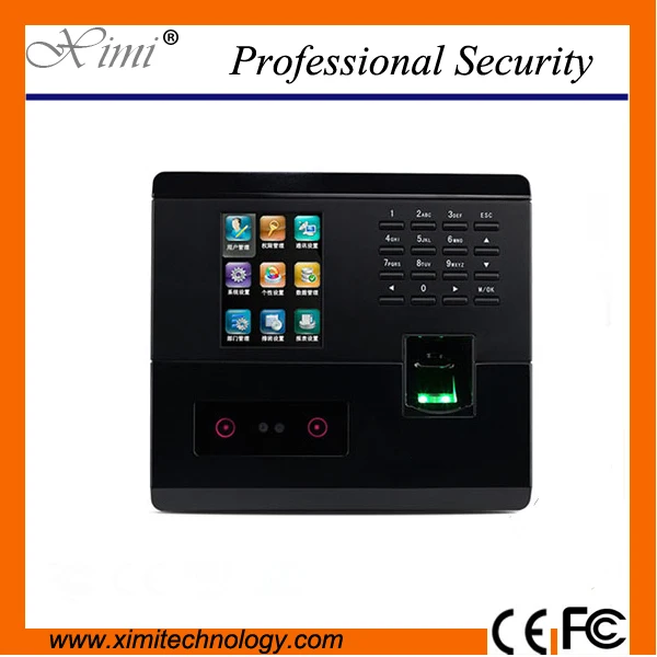 

Fingerprint time attendance access control 200 face user standalone ZK face time attendance machine biometric time recorder