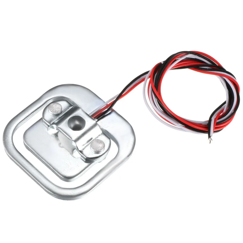 

UXCELL 1PCS 5/50kg Weigh Sensor Thread Hole Half-bridge Resistance Strain Body Weighing Load Cell for Hopper Platform Scales