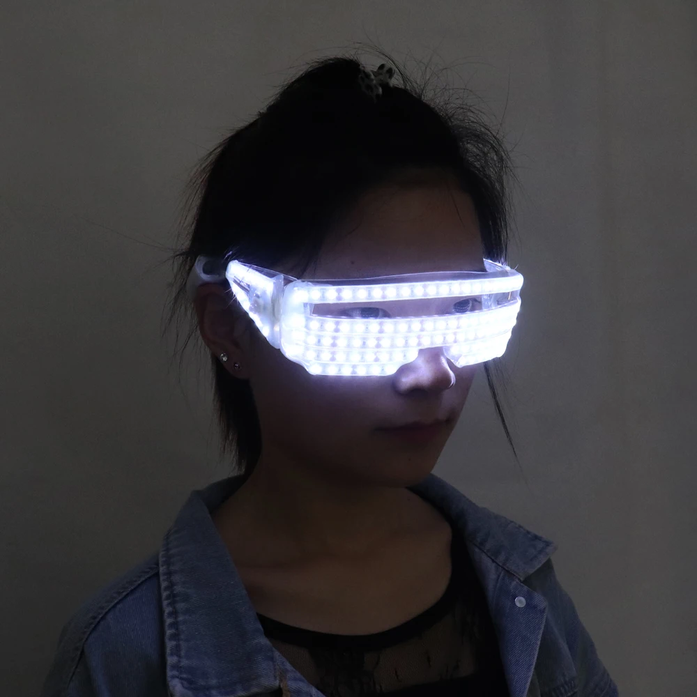 Free Shipping 5 Colors Strobe LED Flash Glasses For Dances / Party