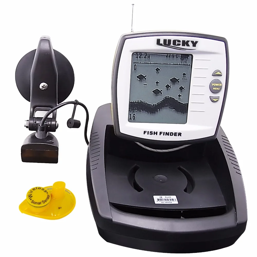 FF 918 Wireless Sensor Boat Fish Finder Built in Water Temperature
